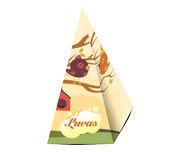 PRODUTOS PARA FESTA CAIXA CONE COUCHÊ 300G SEM LAMINAÇÃO E SEM VERNIZ - 4X0 - 25unid - CXC125C