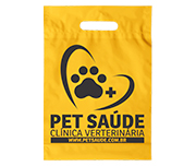SACOLAS E SACOS SACOLAS PERSONALIZADAS PLÁSTICAS BOCA VAZADA 300X400MM AMARELA