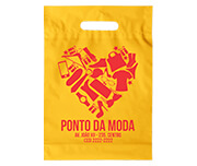 SACOLAS E SACOS SACOLAS PERSONALIZADAS PLÁSTICAS BOCA VAZADA 300X400MM AMARELA