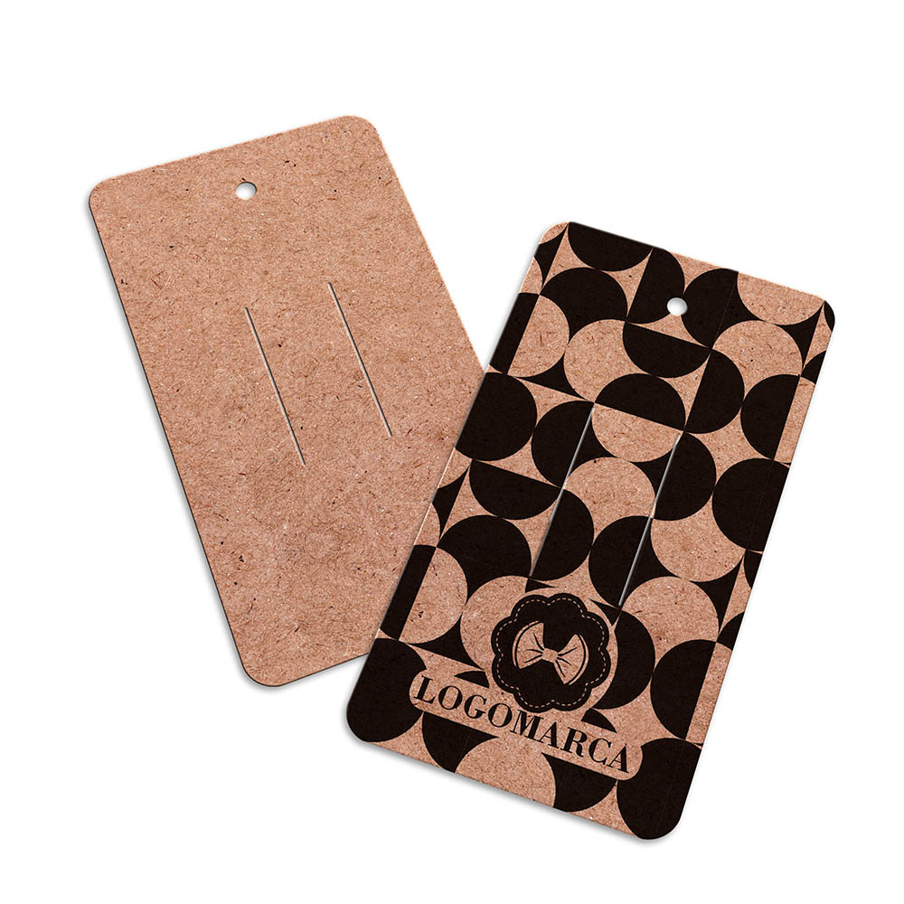 TAGS TAGS ESPECIAIS KRAFT 250G SEM LAMINAÇÃO E SEM VERNIZ SEM VERNIZ 91X51MM - 1X0 - 100unid - TDK50100C2