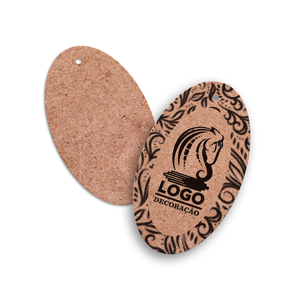 TAGS TAGS ESPECIAIS KRAFT 250G SEM LAMINAÇÃO E SEM VERNIZ SEM VERNIZ 91X51MM - 1X0 - 250unid - TDK50250C4
