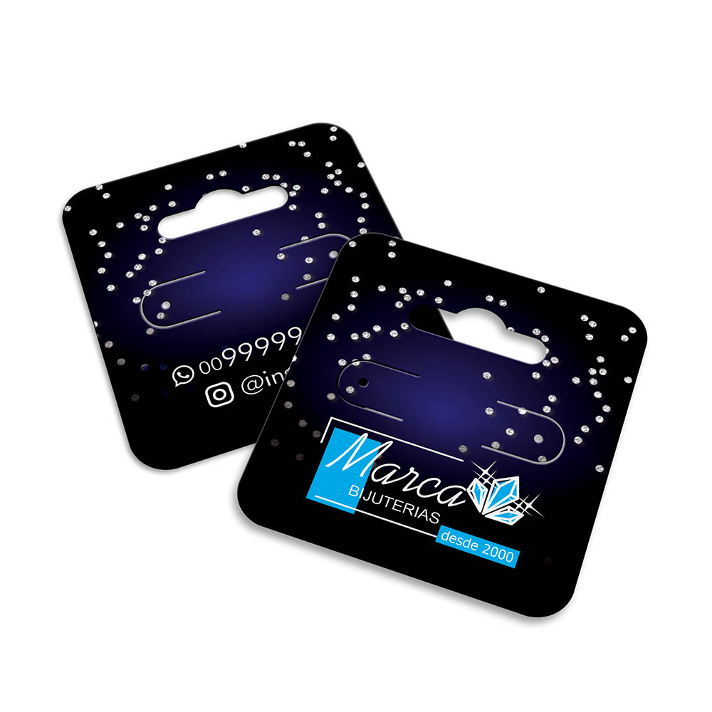 TAGS TAGS ESPECIAIS COUCHÊ 300G SEM LAMINAÇÃO E SEM VERNIZ SEM VERNIZ 45X51MM - 4X4 - 250unid - TD44100C1