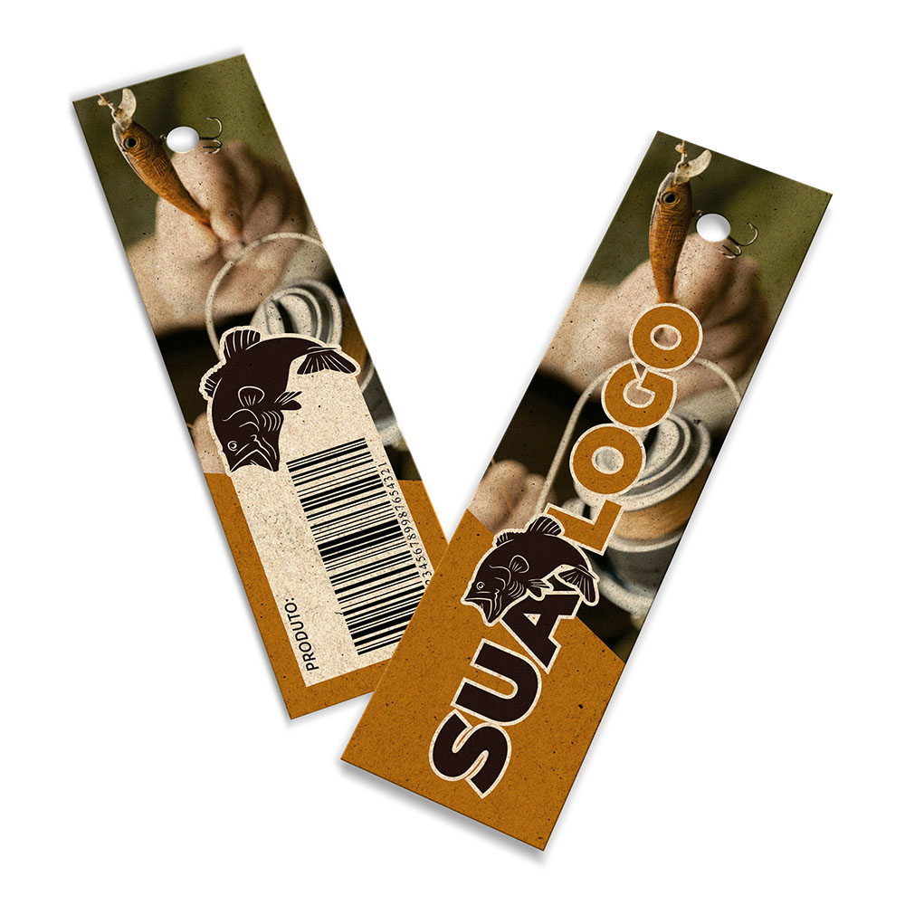 TAGS TAGS PADRÃO FURO RECICLATO 240G SEM LAMINAÇÃO E SEM VERNIZ SEM VERNIZ 91X25MM - 4X4 - 250unid - TDR944250C