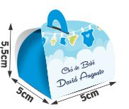 PRODUTOS PARA FESTA CAIXA PARA BOMBOM COUCHÊ 300G SEM LAMINAÇÃO E SEM VERNIZ - 4X0 - 250unid - CXBB1250C