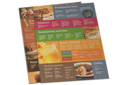 CARDÁPIOS CARDÁPIOS DESCARTÁVEIS RECICLATO 240G 300X420MM
