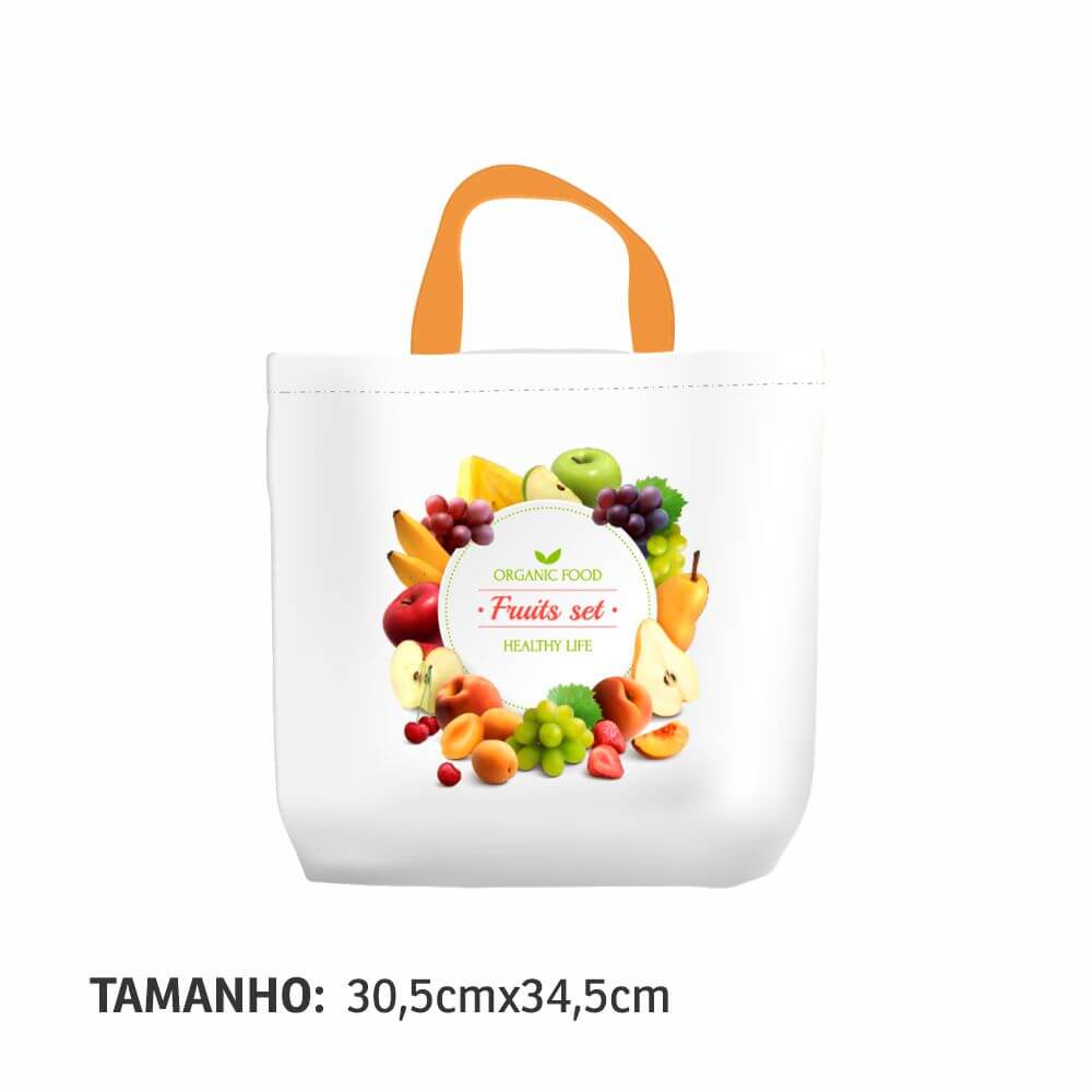 SACOLAS E SACOS SACOLAS PERSONALIZADAS OXFORD 305X345MM - 4X4 - 1000unid - SAC2OX1000