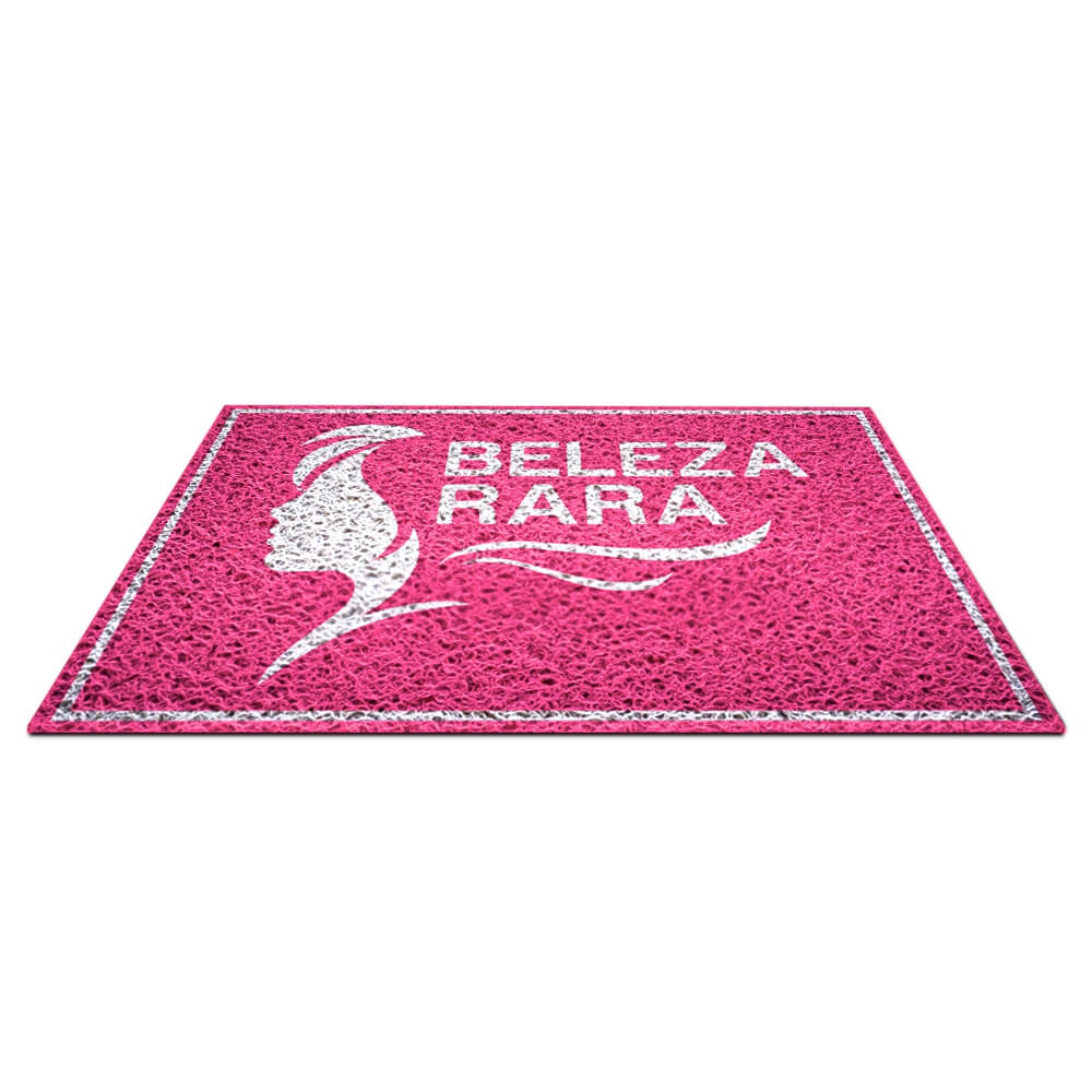 TAPETES E CAPACHOS TAPETE CAPACHO PVC VINÍLICO ROSA METRO QUADRADO
