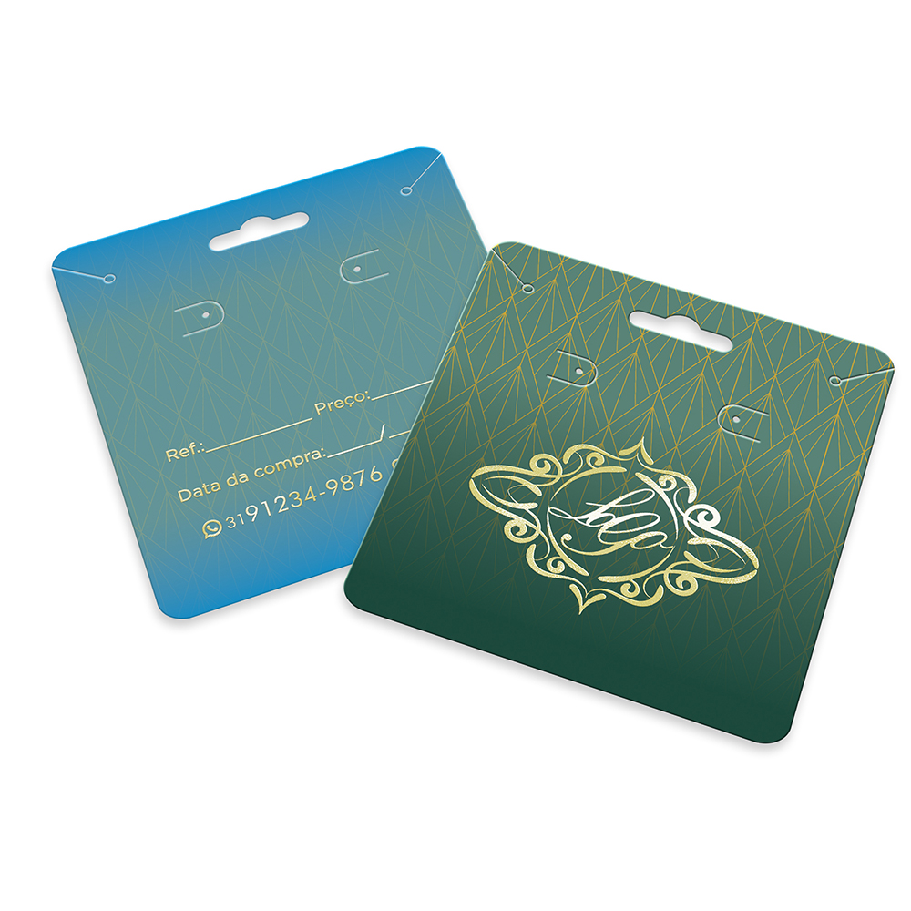 TAGS TAGS ESPECIAIS COUCHÊ 300G VERNIZ LOCALIZADO LAM FOSCA E VERNIZ LOCALIZADO FRENTE E VERSO 91X102MM - 4X4 - 500unid - 34021