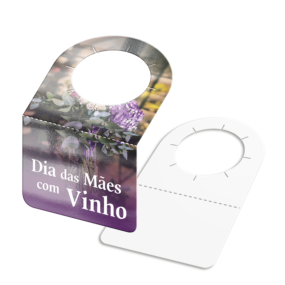 TAGS TAGS PARA GARRAFA COUCHÊ 300G VERNIZ UV VERNIZ UV TOTAL FRENTE 91X102MM