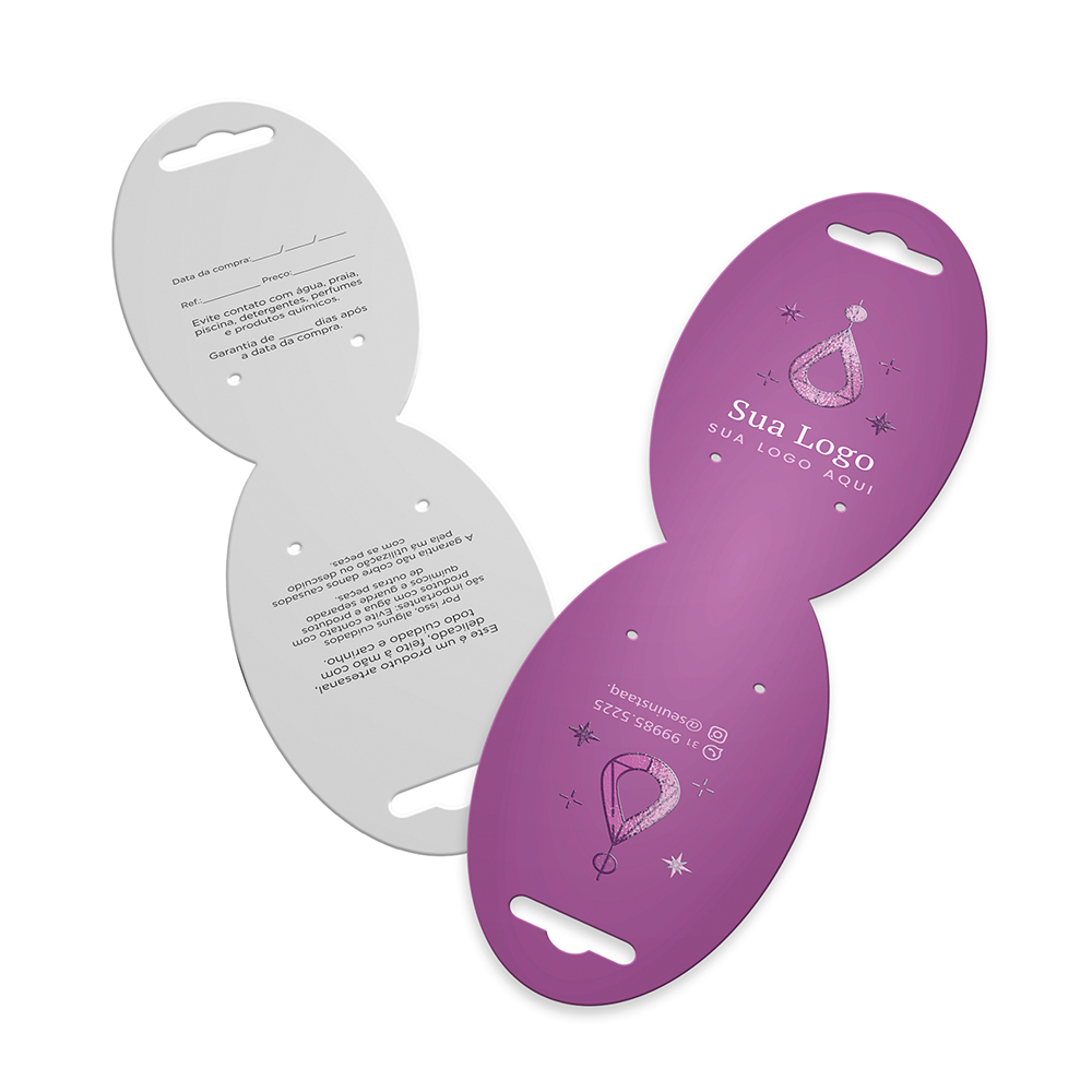 TAGS TAGS ESPECIAIS COUCHÊ 300G VERNIZ LOCALIZADO LAM FOSCA FRENTE E VERNIZ LOCALIZADO FRENTE 182X51MM - 4X1 - 1000unid - TDS811000B