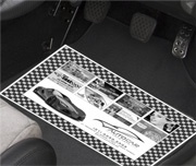TAPETES E CAPACHOS TAPETE PARA CARRO APERGAMINHADO 75G 420X300MM