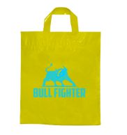 SACOLAS E SACOS SACOLAS PERSONALIZADAS PLÁSTICAS ALÇA FITA 300X450MM AMARELA