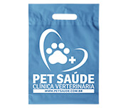 SACOLAS E SACOS SACOLAS PERSONALIZADAS PLÁSTICAS BOCA VAZADA 400X500MM AZUL