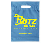 SACOLAS E SACOS SACOLAS PERSONALIZADAS PLÁSTICAS BOCA VAZADA 400X500MM AZUL