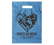 SACOLAS E SACOS SACOLAS PERSONALIZADAS PLÁSTICAS BOCA VAZADA 400X500MM AZUL