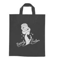 SACOLAS E SACOS SACOLAS PERSONALIZADAS PLÁSTICAS ALÇA FITA 300X450MM PRETA