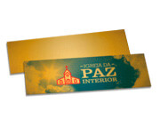 MARCADOR DE PÁGINA PAPEIS ESPECIAIS GOLD MASTER 300G SEM VERNIZ 153X51