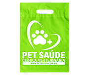 SACOLAS E SACOS SACOLAS PERSONALIZADAS PLÁSTICAS BOCA VAZADA 400X500MM VERDE