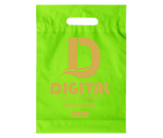 SACOLAS E SACOS SACOLAS PERSONALIZADAS PLÁSTICAS BOCA VAZADA 400X500MM VERDE