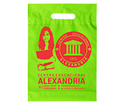 SACOLAS E SACOS SACOLAS PERSONALIZADAS PLÁSTICAS BOCA VAZADA 400X500MM VERDE