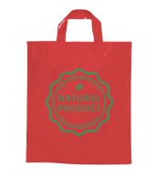 SACOLAS E SACOS SACOLAS PERSONALIZADAS PLÁSTICAS ALÇA FITA 300X450MM VERMELHA