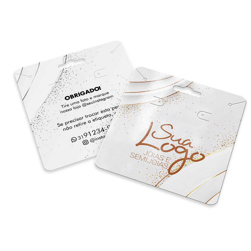TAGS TAGS ESPECIAIS COUCHÊ 300G VERNIZ UV VERNIZ UV TOTAL FRENTE 91X102MM - 4X1 - 500unid - 31023