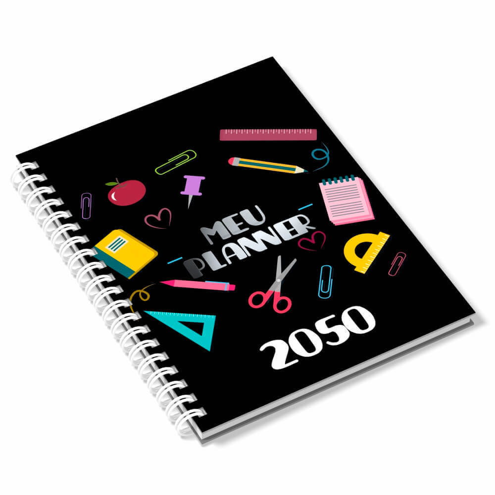 AGENDAS, CADERNOS E APOSTILAS AGENDA 2025 AGENDA PLANNER CAPA COUCHÊ 150G NO PAPEL PARANÁ 2MM LAM FOSCA FR E HOTSTAMPING FR 150X210MM