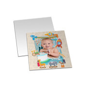 CONVITES BÁSICO COUCHÊ 250G LAMINAÇÃO HOLOGRÁFICA LAM HOLOGRÁFICA FRENTE 50X50MM - 4X0 - 45unid - CBC1050CC