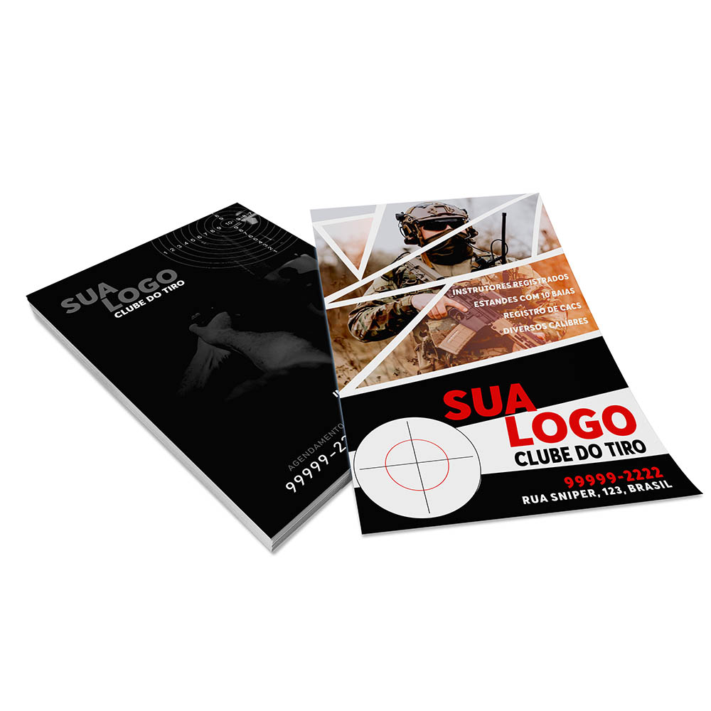 PANFLETOS, FLYERS E FOLHETOS COUCHÊ 150G SEM VERNIZ 200X300MM - 4X1 - 1000unid - 14532