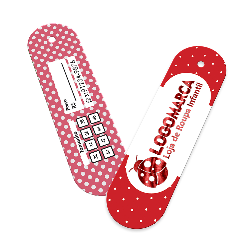 TAGS TAGS ESPECIAIS COUCHÊ 300G HOT STAMPING LAM FOSCA FV E HOTSTAMPING FR 91X25MM