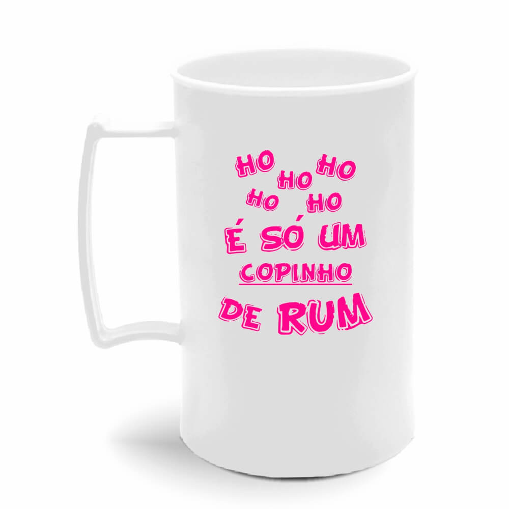 CANECA, COPOS E TAÇAS CANECAS CANECAS PLÁSTICAS CHOPP 300ML IMPRESSÃO 1 COR LEITOSA BRANCA