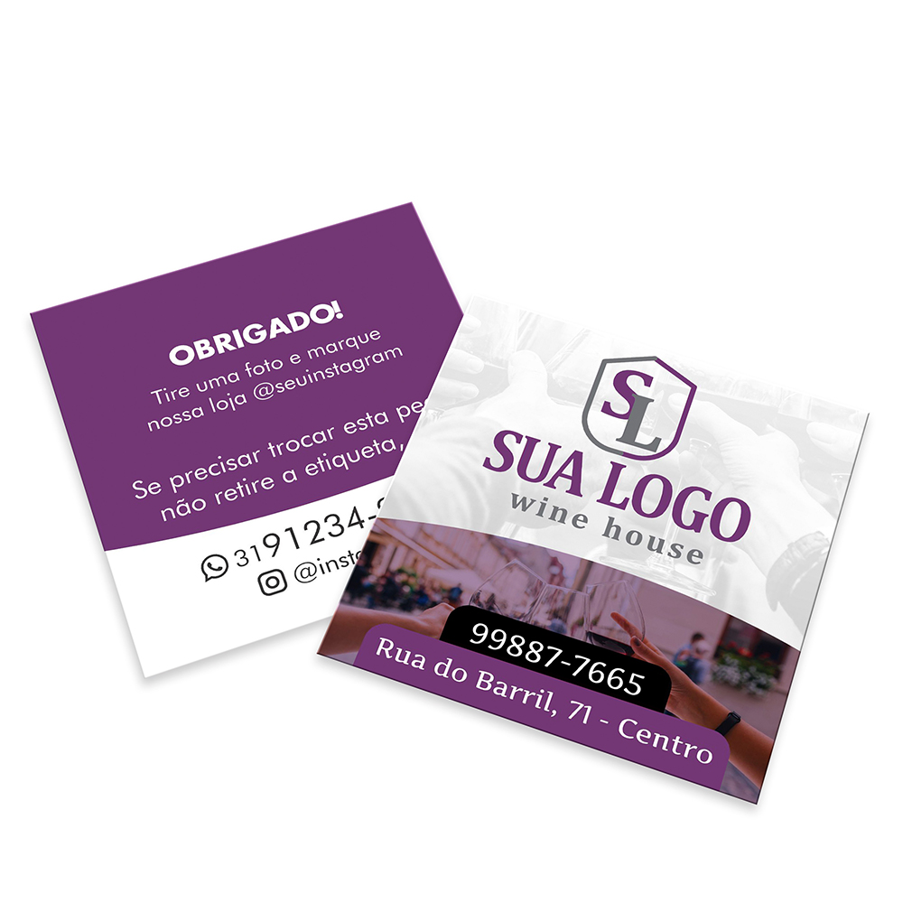 CARTÕES DUPLO COUCHÊ 300G SEM LAMINAÇÃO E SEM VERNIZ UV SEM VERNIZ - 4X4 - 50unid - CDD4450C