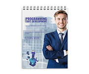 AGENDAS, CADERNOS E APOSTILAS CADERNETA CAPA MALEÁVEL WIRE O MIOLO PERSONALIZADO ABERTURA VERTICAL CAPA COUCHÊ 300G E MIOLO AP 75G SEM VERNIZ 48 FOLHAS 105X150MM - 4X0 - 48unid - CDR50C1