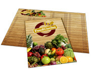 CARDÁPIOS CARDÁPIOS PERSONALIZADOS 4 PÁGINAS COM DOBRA COUCHÊ 250G 330X480MM - 4X4 - 100unid - CC34V100