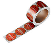 RÓTULO BOBINA BOPP METALIZADO 35X45MM
