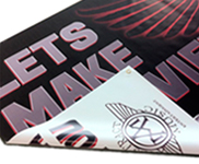 BANNERS, FAIXAS, LONAS E TECIDOS BANNERS DUPLA FACE 4X4 METRO QUADRADO