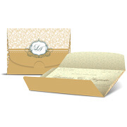 CONVITES TRADICIONAL COUCHÊ 300G SEM LAMINAÇÃO E SEM VERNIZ UV SEM VERNIZ - 4X4 - 100unid - ETC100C3