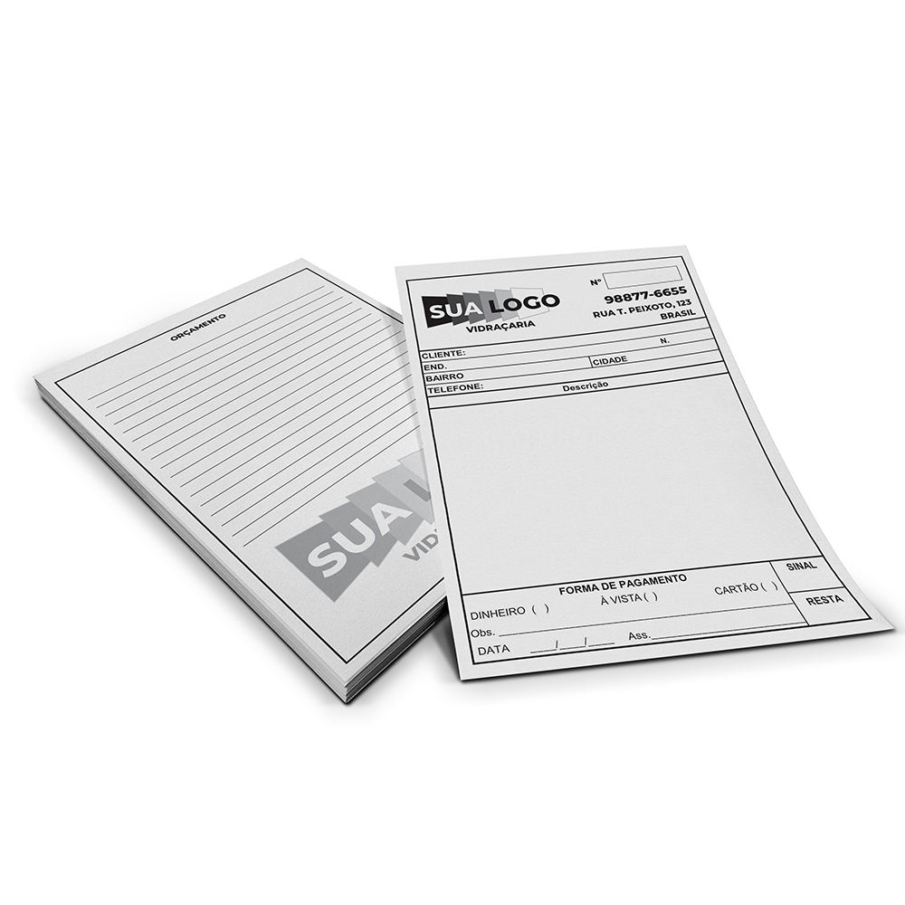 BLOCOS, COMANDAS, RECEITUÁRIOS E TALÕES COMANDAS APERGAMINHADO 75G 150X105MM - 1X1 - 2500unid - CC11C25