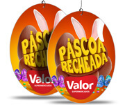 MÓBILE PVC 0,50MM PREMIUM BRANCO MODELO REDONDO 220X300MM - 4X4 - 50unid - M230504C