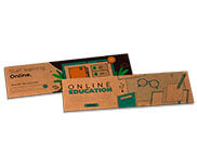 MARCADOR DE PÁGINA KRAFT 250G SEM LAMINAÇÃO E SEM VERNIZ SEM VERNIZ 273X51 - 4X4 - 100unid - PK3MP4100
