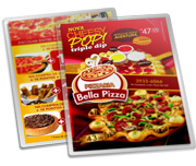 CARDÁPIOS CARDÁPIOS PERSONALIZADOS PLASTIFICADOS PLASTIFICAÇÃO RÍGIDA 0,10MM COUCHÊ 150G 300X420MM