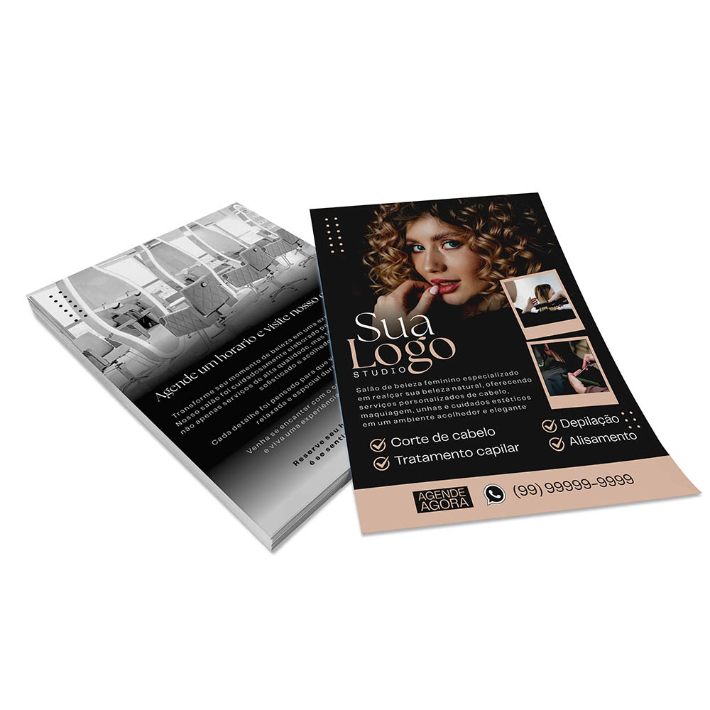 PANFLETOS, FLYERS E FOLHETOS COUCHÊ 150G SEM VERNIZ 300X400MM - 4X1 - 1000unid - 14544
