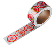 RÓTULO BOBINA BOPP METALIZADO 65X65MM
