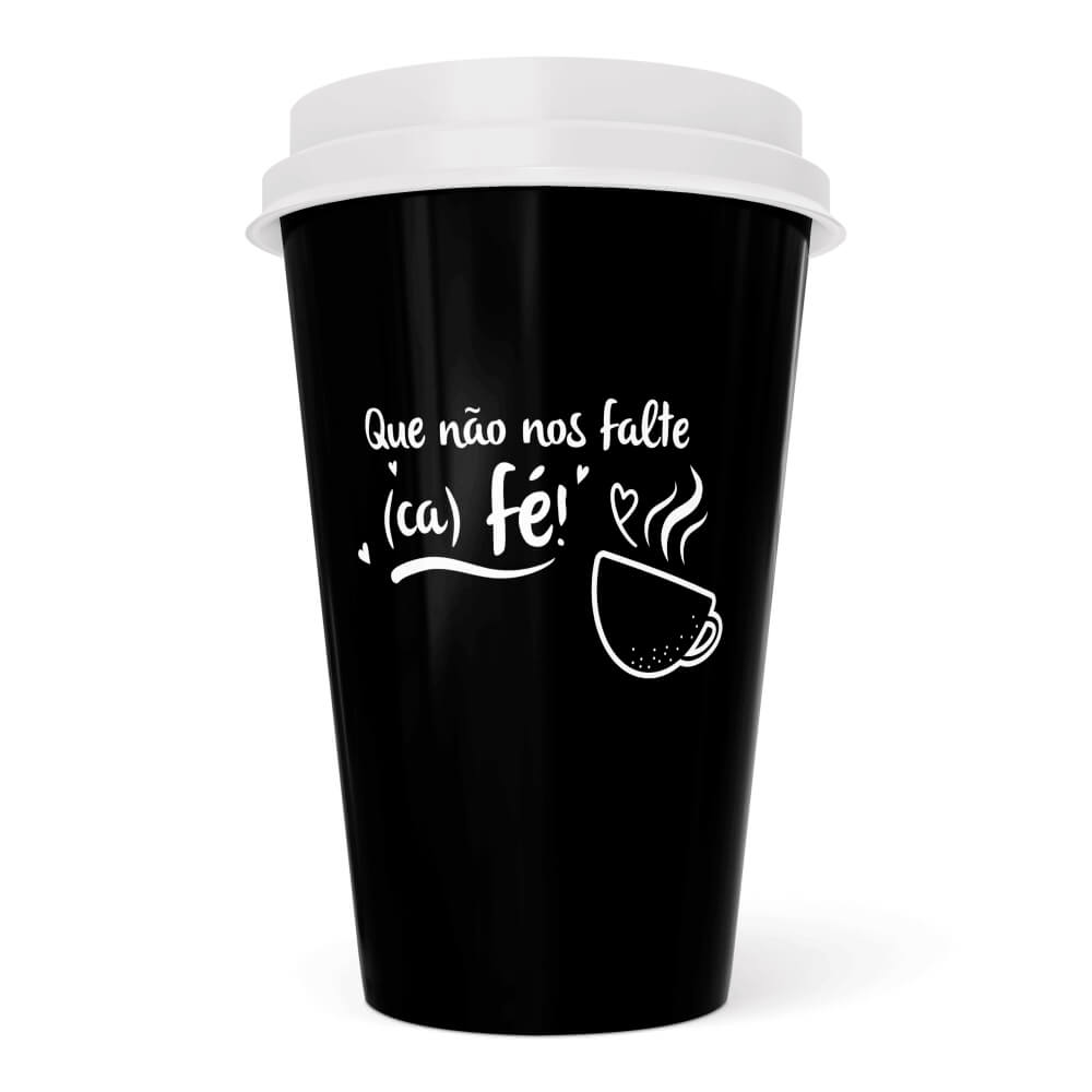 CANECA, COPOS E TAÇAS COPOS COPO BUCKS 550ML IMPRESSÃO SILK COPO PRETO