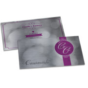 CONVITES BÁSICO SILVER LUX 300G SEM LAMINAÇÃO E SEM VERNIZ UV SEM VERNIZ 273X153MM
