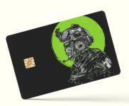 ADESIVOS SMART CARD VINIL BRANCO BRILHO