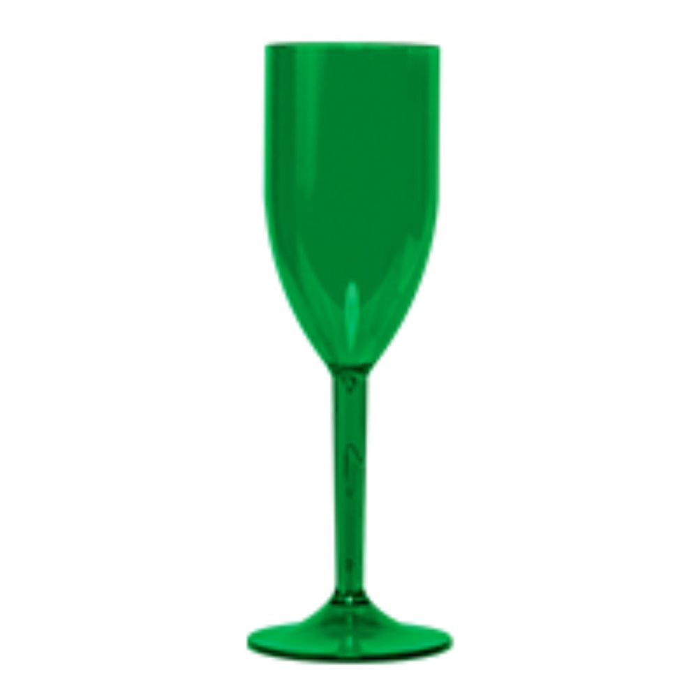 OUTLET EXPRESSIVA SEM PERSONALIZAÇÃO CANECAS E COPOS CANECAS PLASTICAS TAÇA 180ML TRANSPARENTE VERDE