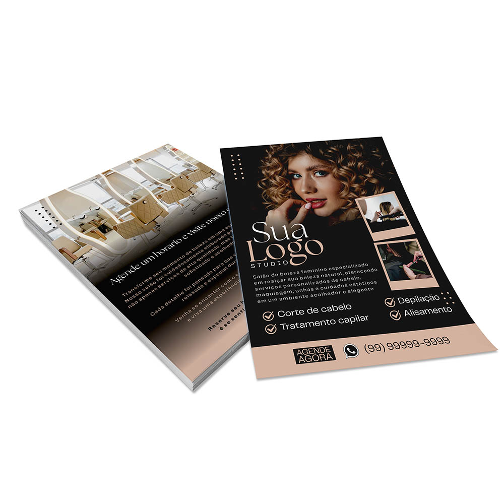 PANFLETOS, FLYERS E FOLHETOS COUCHÊ 150G SEM VERNIZ 300X400MM - 4X4 - 1000unid - 14544C