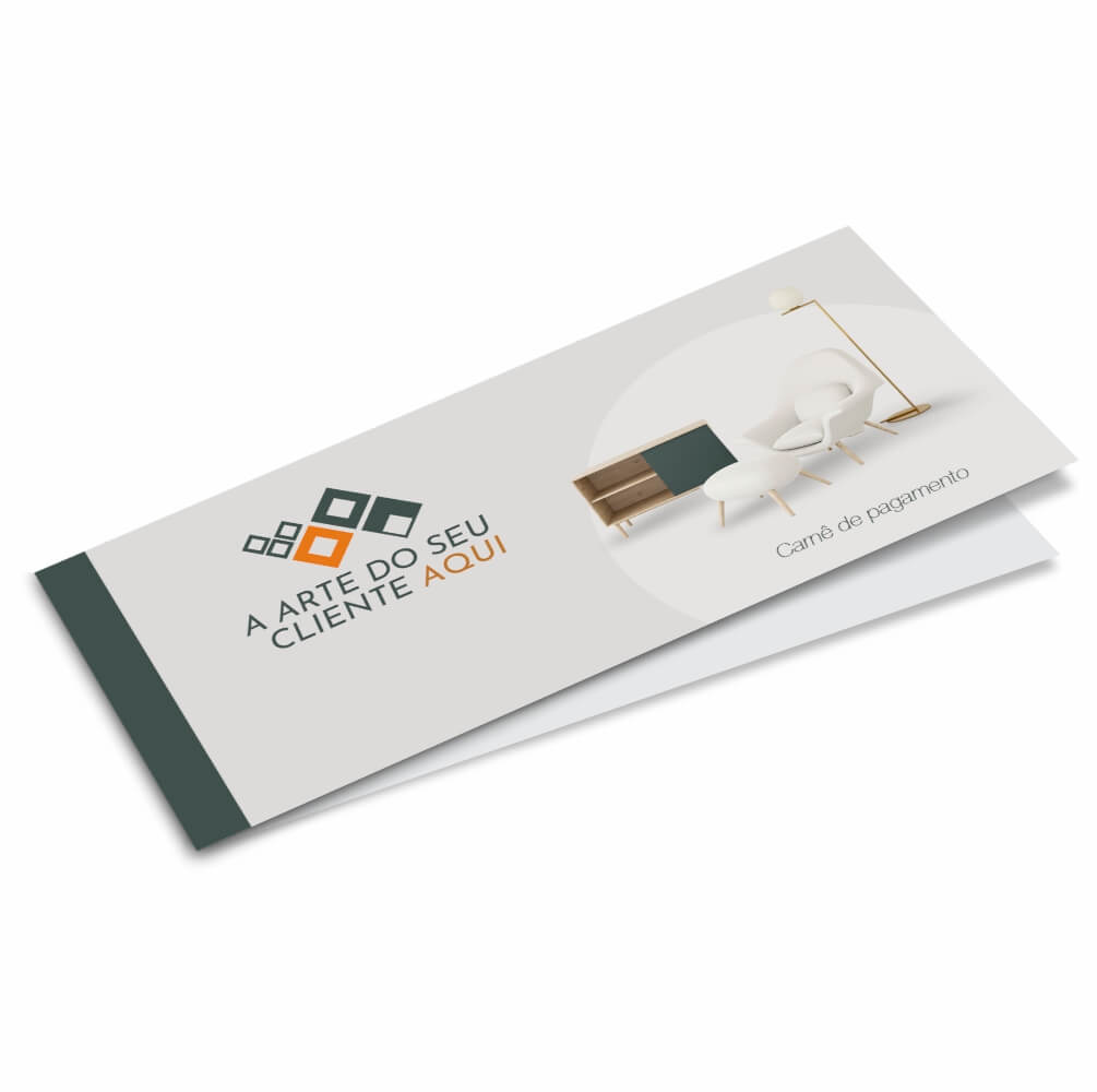 CARNÊS CAPA DE CARNÊ COUCHÊ 250G VERNIZ UV TOTAL FR - 4X0 - 3000unid - CO24029CC