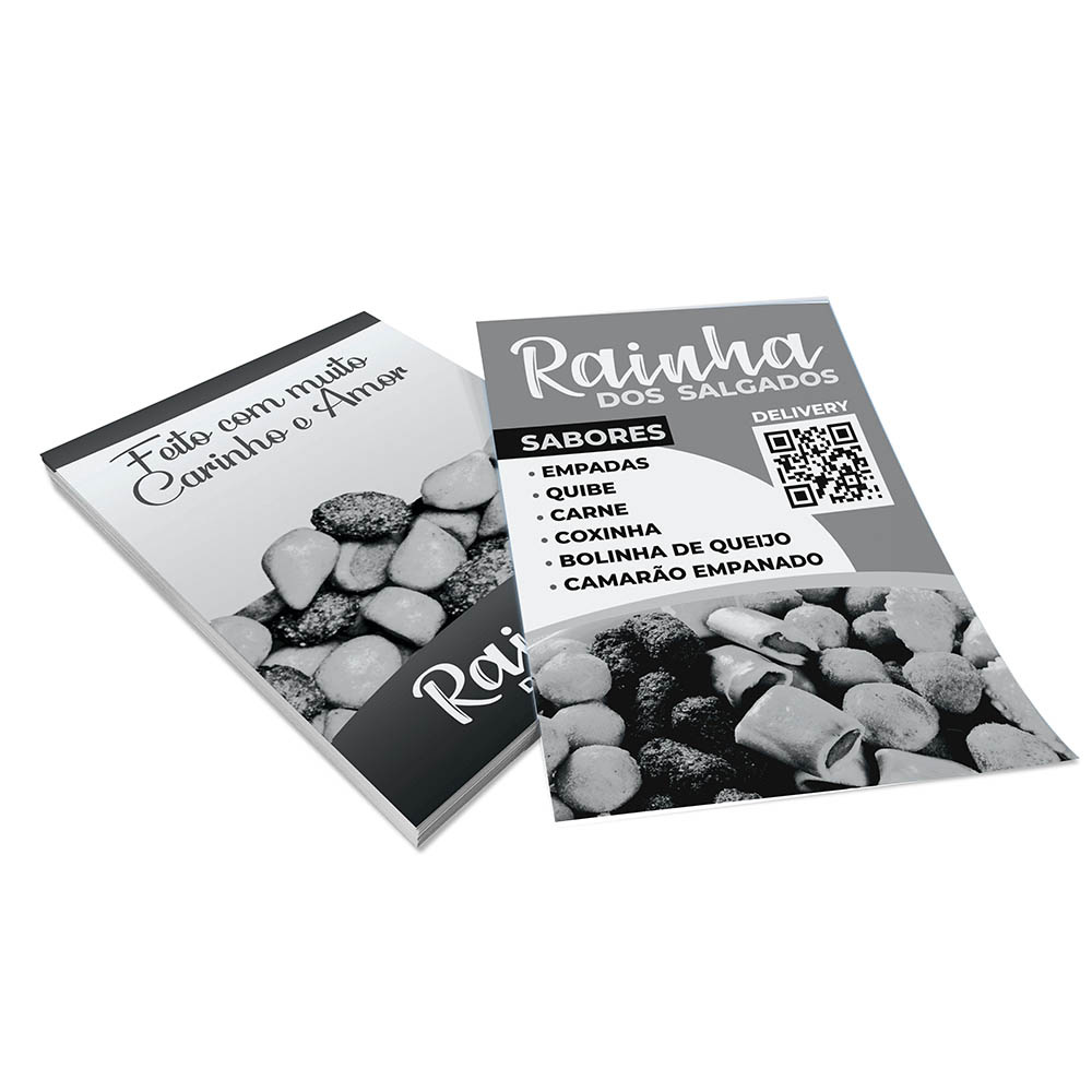 PANFLETOS, FLYERS E FOLHETOS APERGAMINHADO 75G 105X150MM